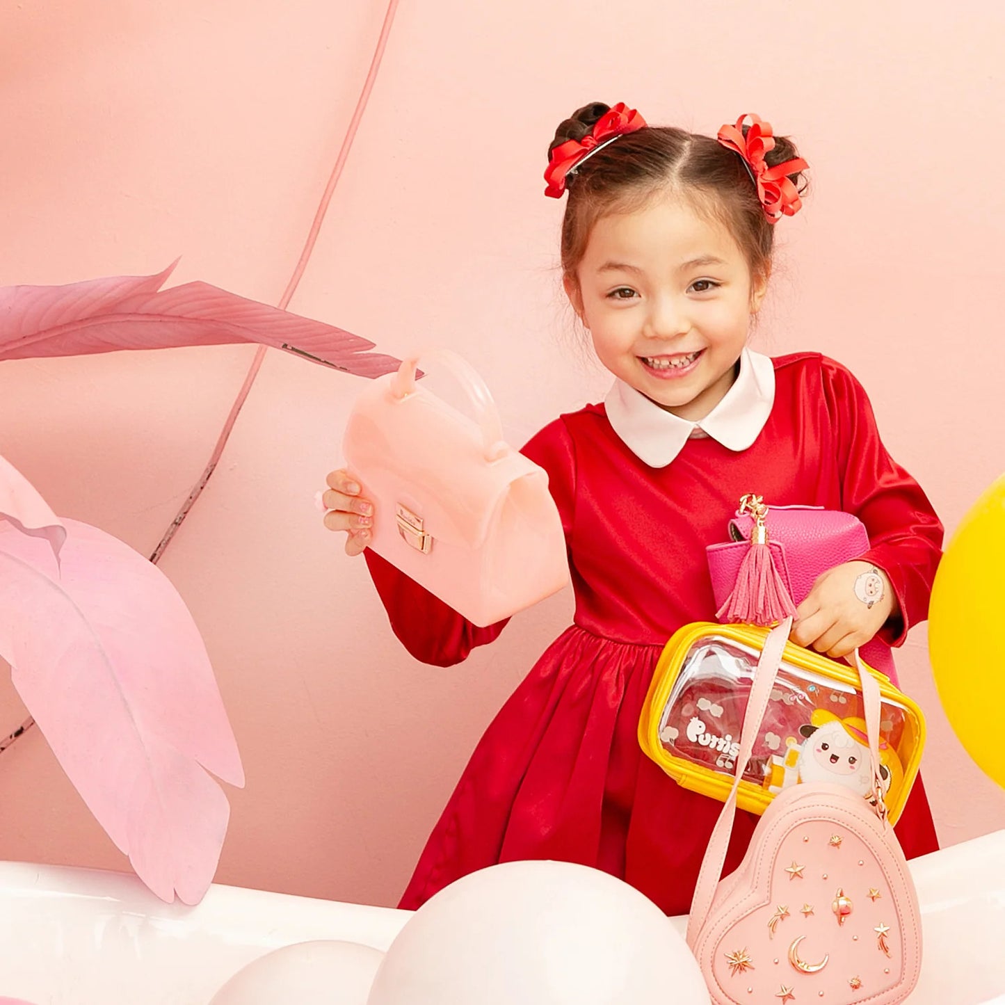 PUTTISU MY BLING HEART BAG - baby enRoute