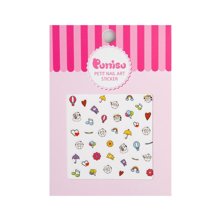 PUTTISU NAIL ART STICKER 02 HAPPY PICNIC