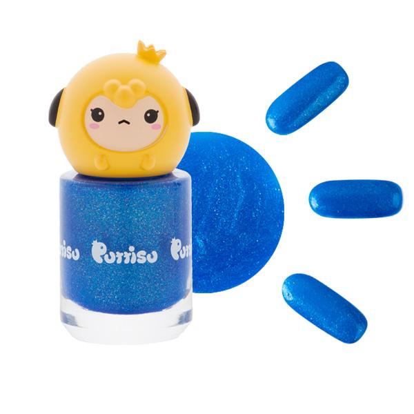 PUTTISU PANGPANG NAIL POLISH BLING (B04) - TWINKLE BLUE