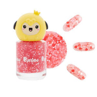 Puttisu Pangpang Nail Polish Glitter (G02) Pink Flower Garden