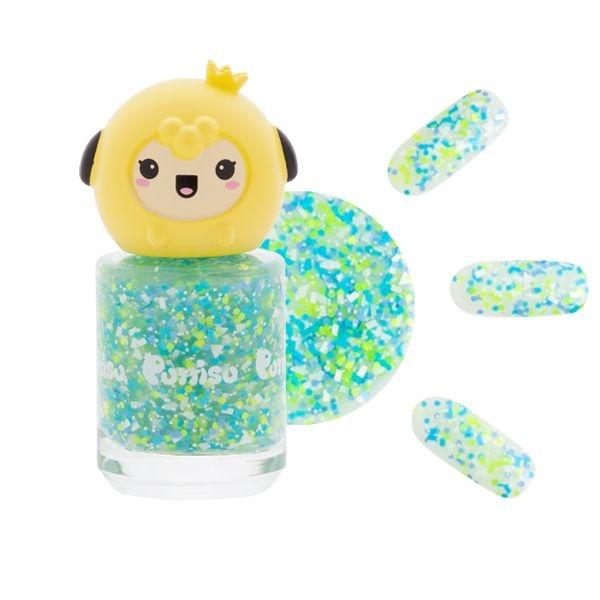 Puttisu Pangpang Nail Polish Glitter (G05) Emerald Pond