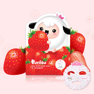 PUTTISU REAL FRUIT MASK SHEET - STRAWBERRY