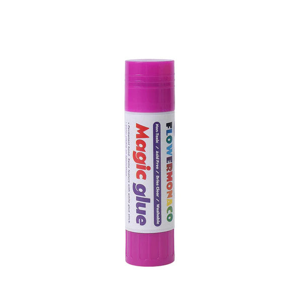 FLOWER MONACO KIDS SAFE GLUE STICKS COLORED GLUE