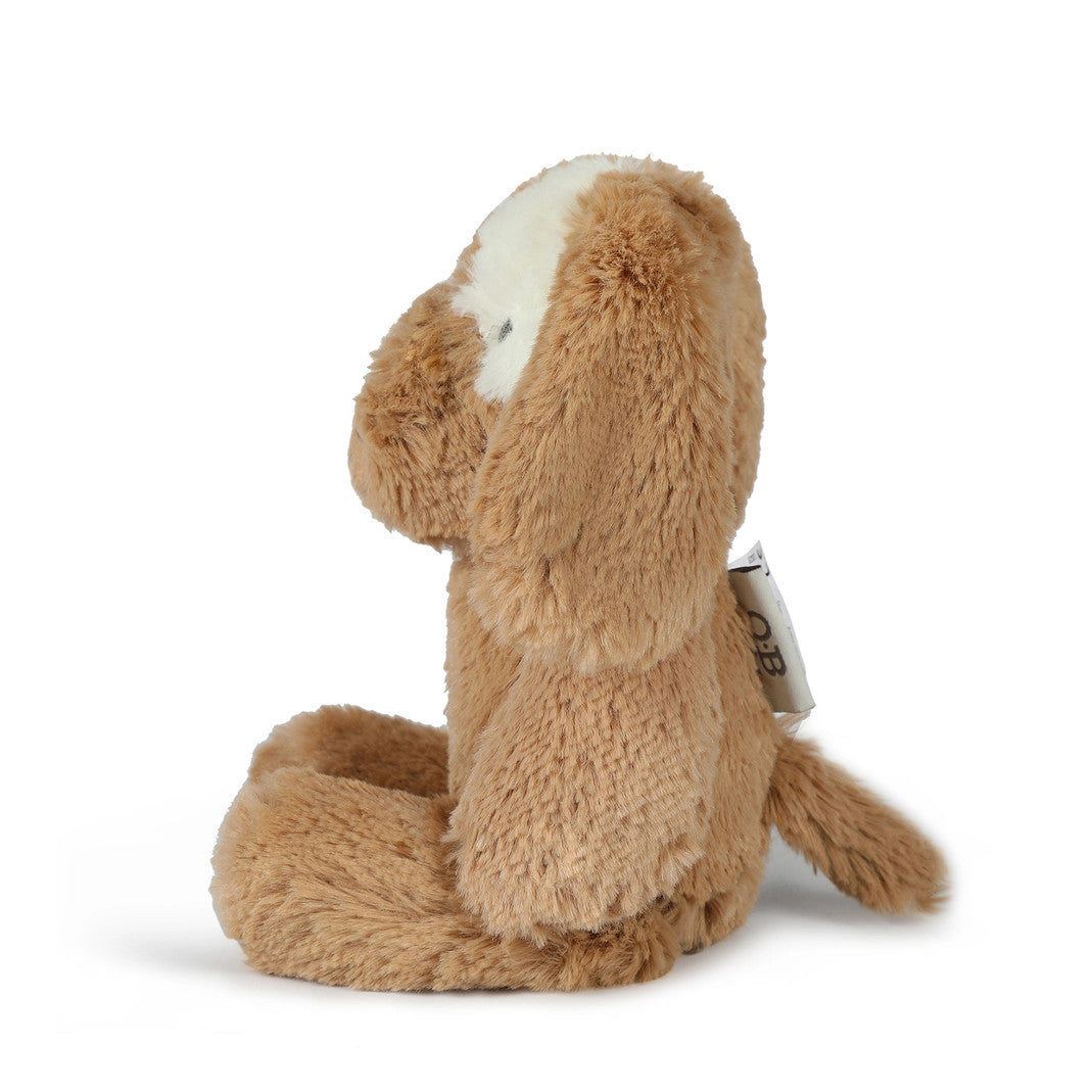 OB DESIGNS DUKE DOG CARAMEL SOFT TOY LITTLE 10" / 25CM