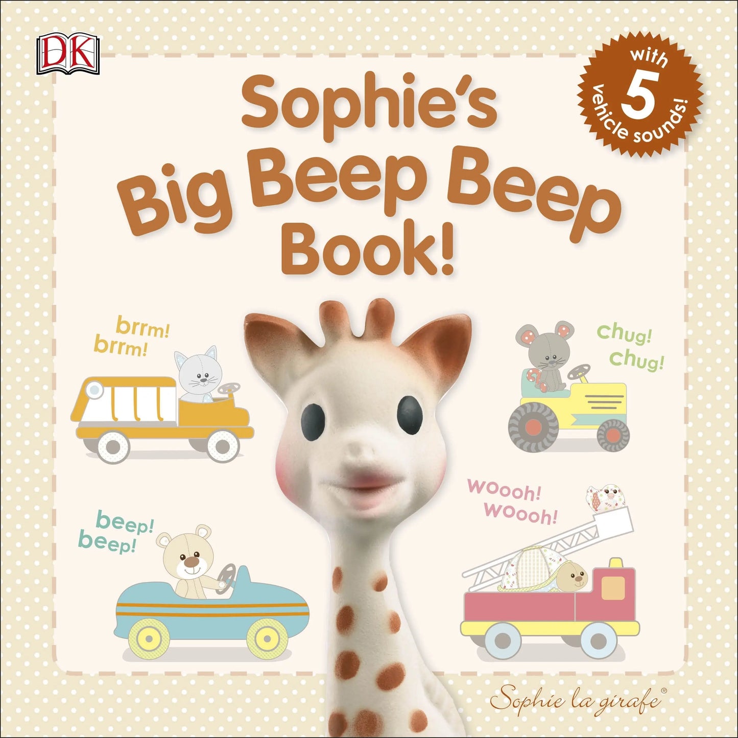 QHOUSE KIDS SOPHIE LA GIRAFE BOOK - baby enRoute
