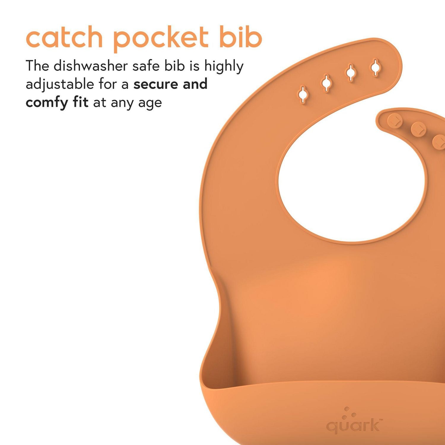 Quark Feedi Silicone Essential Baby 5 Piece Feeding Set