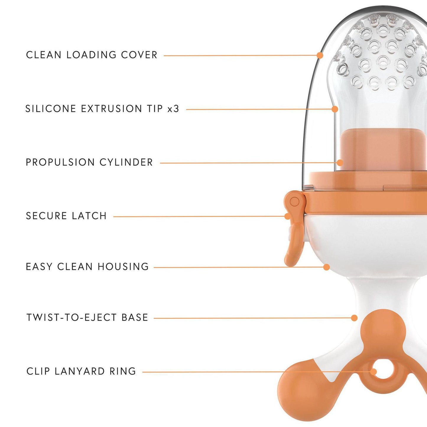 QUARK FRUUTI BABY FRUIT FEEDER PACIFIER - baby enRoute