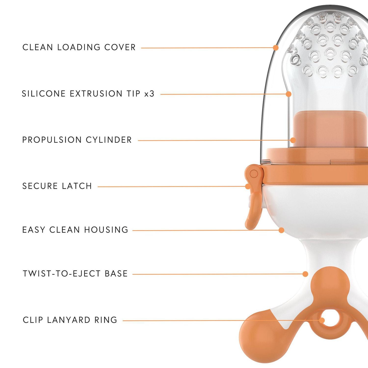 Quark Fruuti Baby Fruit Feeder Pacifier