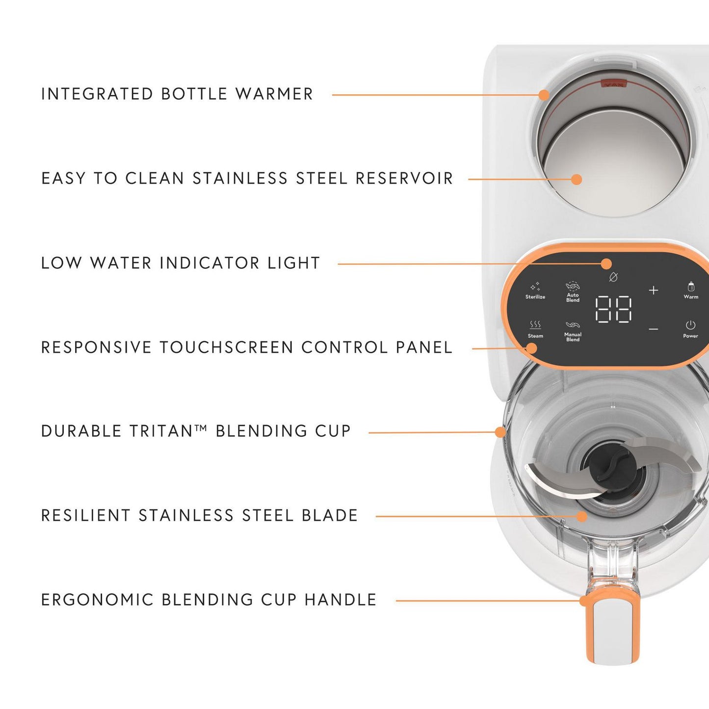 QUARK QUOOK 5-IN-1 BABY FOOD PROCESSOR - baby enRoute