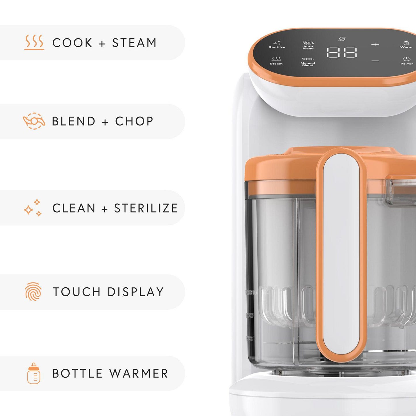 QUARK QUOOK 5-IN-1 BABY FOOD PROCESSOR - baby enRoute