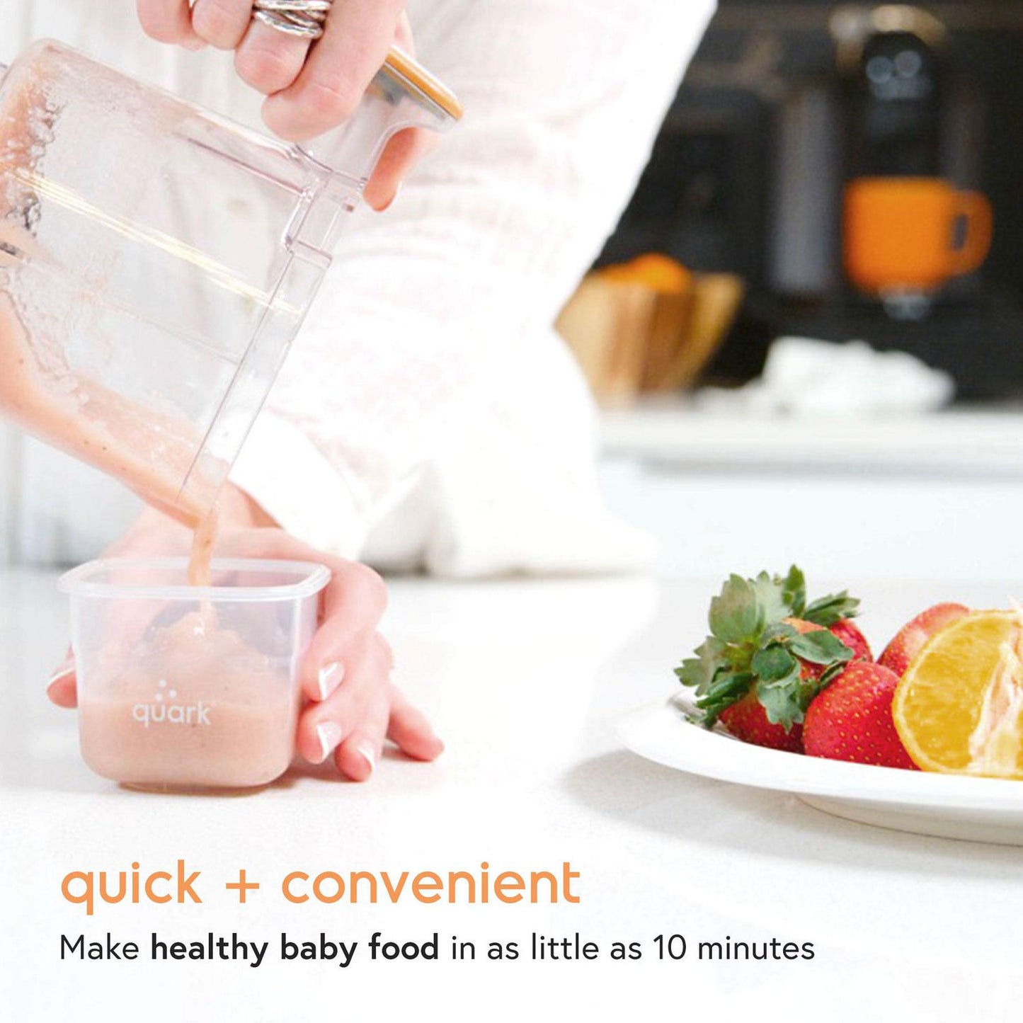 QUARK QUOOK 5-IN-1 BABY FOOD PROCESSOR - baby enRoute