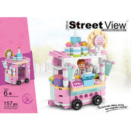 Handsome Building Block Series Cupcake Stall 157pcs