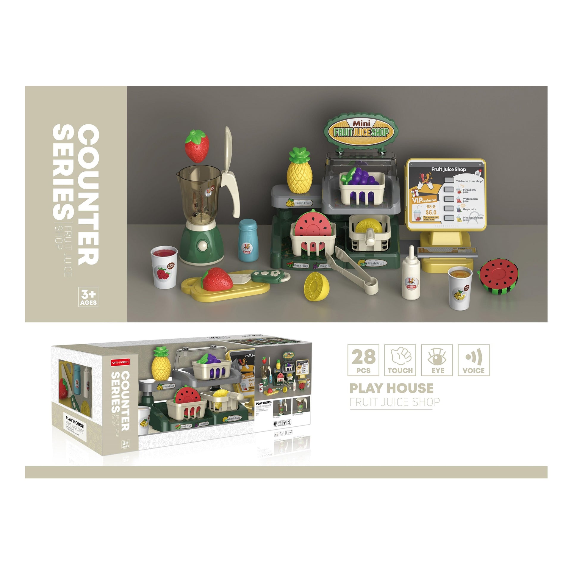 Handsome Fruit Juice Shop 28pcs