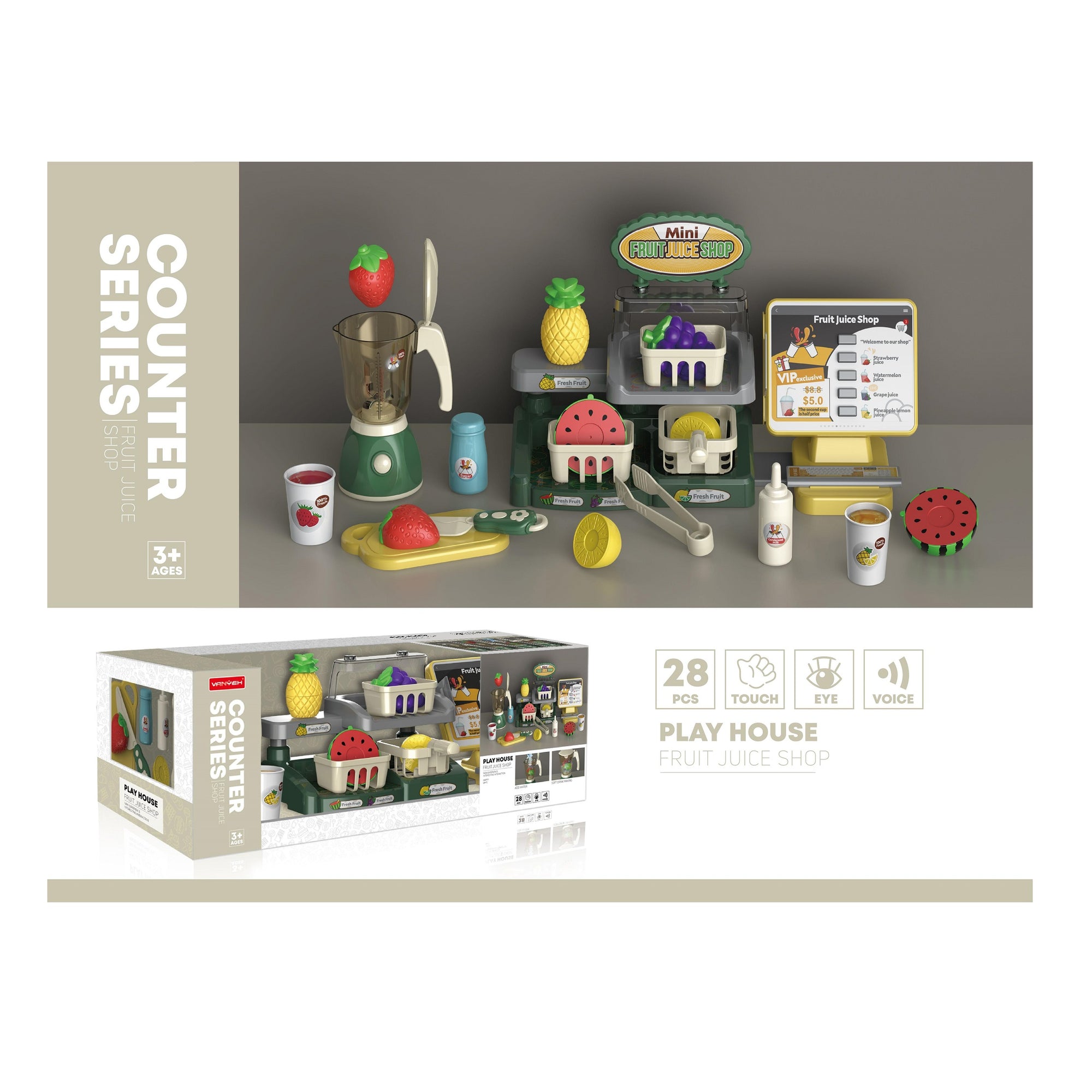 Handsome Fruit Juice Shop 28pcs