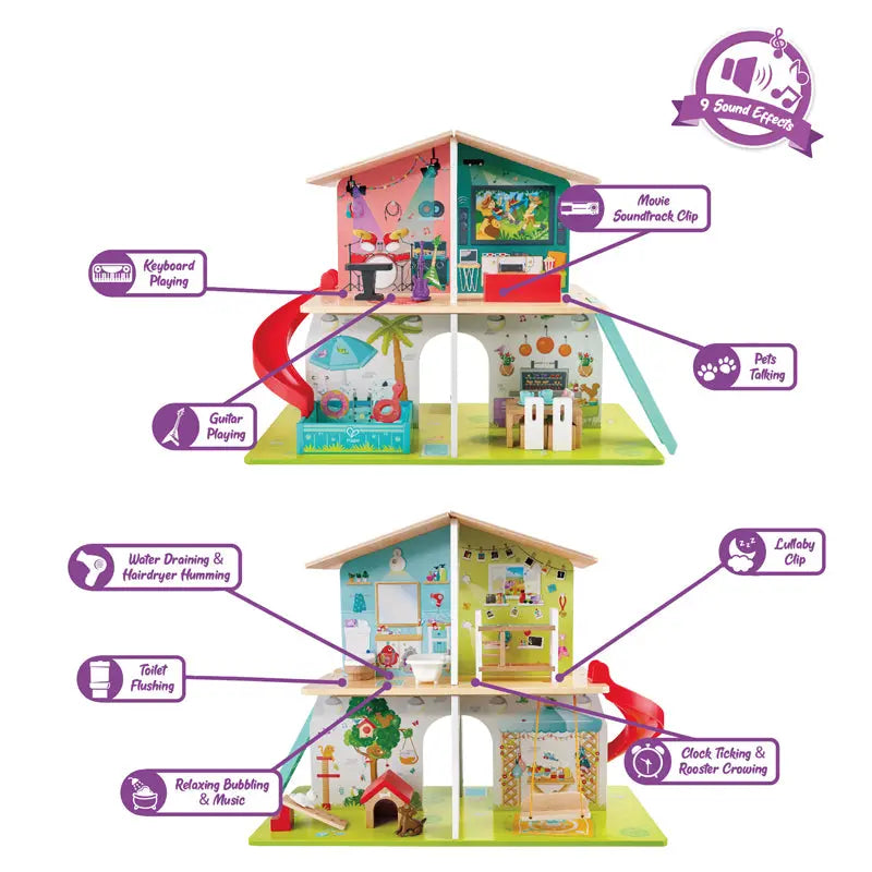 HAPE ROCK SLIDE HOUSE SOUND EFFECT