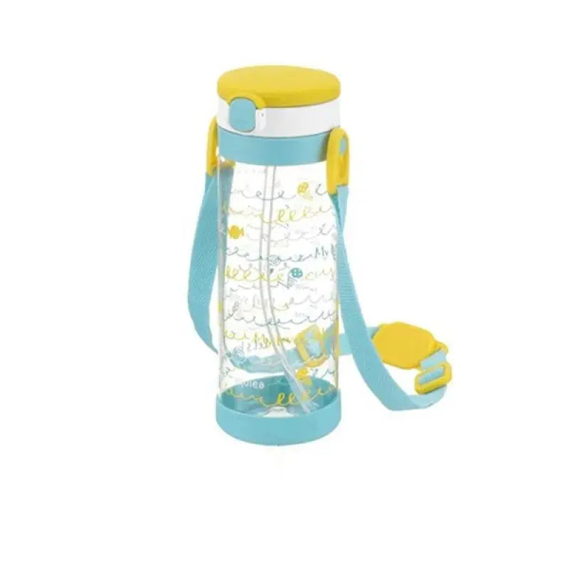 Richelle Clear Straw Bottle Mug 450 ml