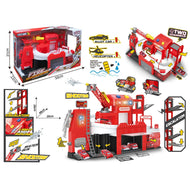 Handsome Multifunctional Fire Headquarters Parking Lot Set