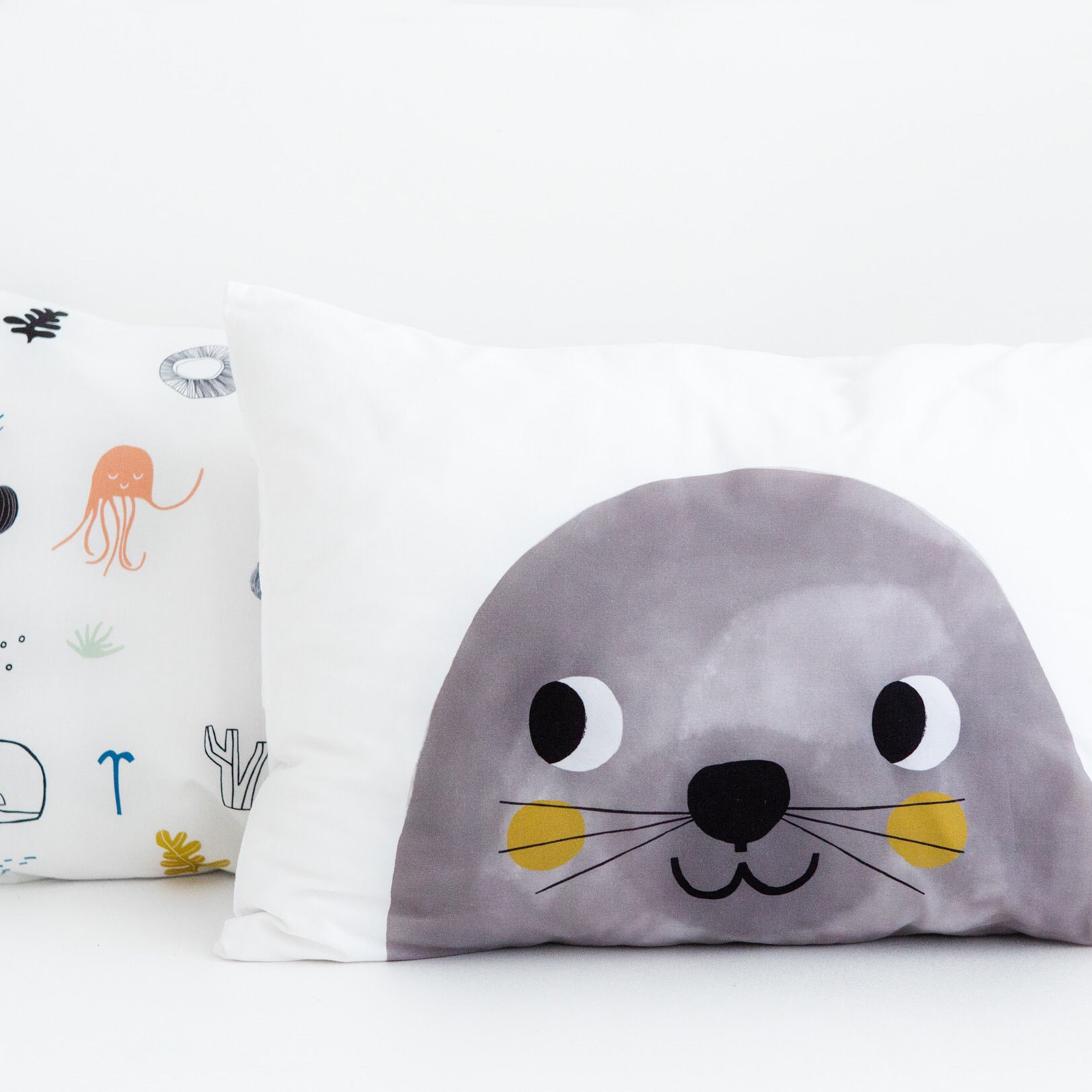 ROOKIE HUMANS TODDLER PILLOWCASES 2 PACK UNDERWATER LOVE