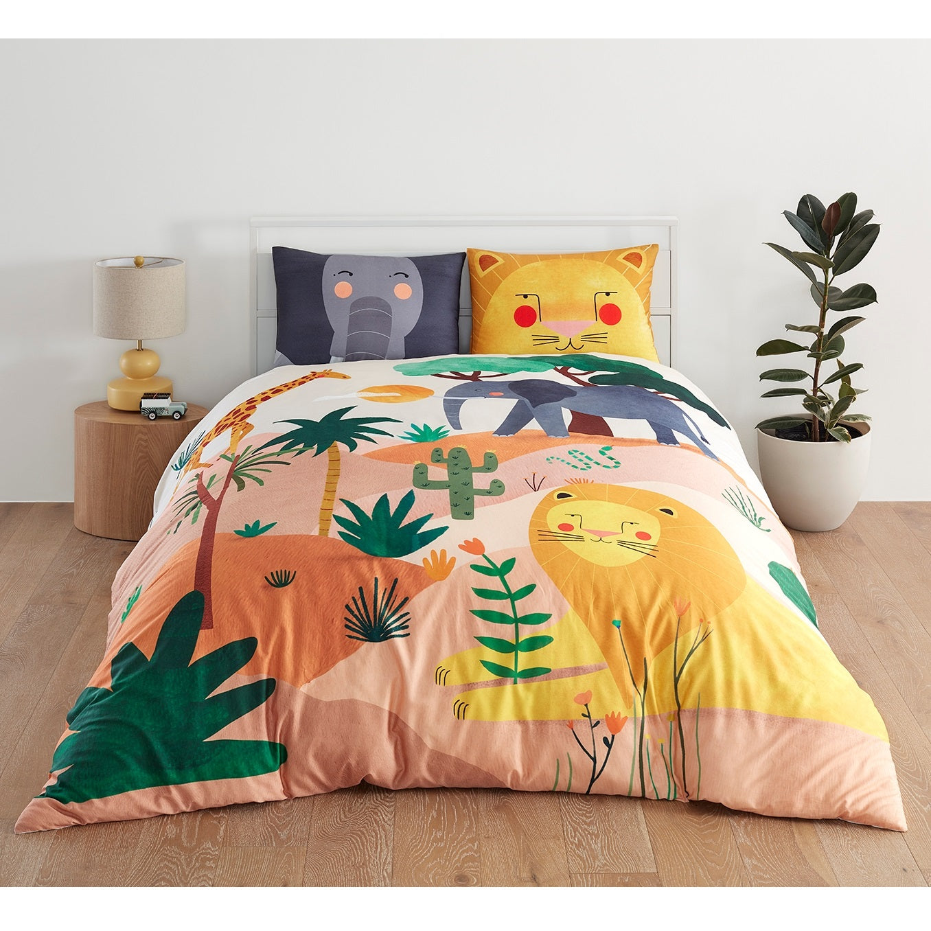 ROOKIE HUMANS KIDS BEDDING SET IN THE SAVANNA