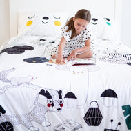 ROOKIE HUMANS KIDS BEDDING SET WOODLAND DREAMS