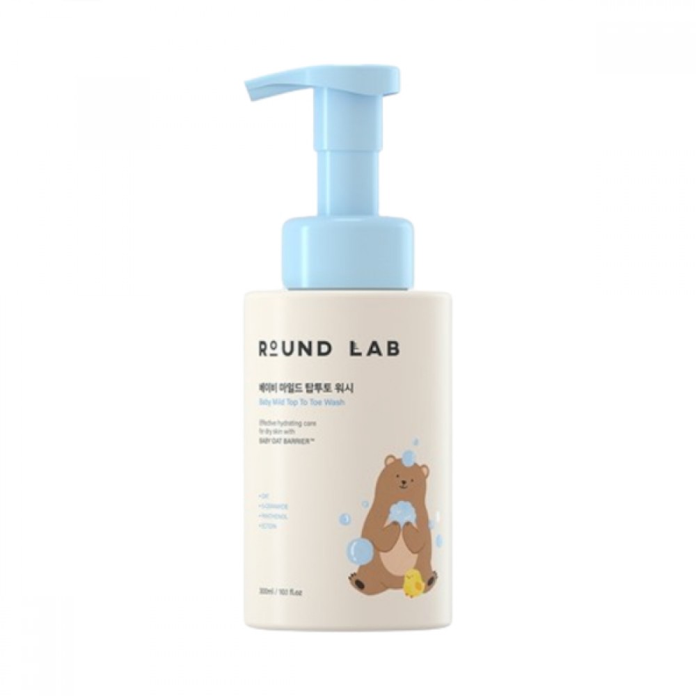 ROUND LAB BABY MILD TOP TO TOE WASH 300ML