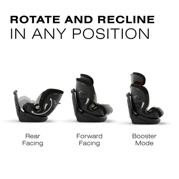 CYBEX CALLISTO G 360 ROTATING ALL-IN-ONE CONVERTIBLE CAR SEAT - baby enRoute
