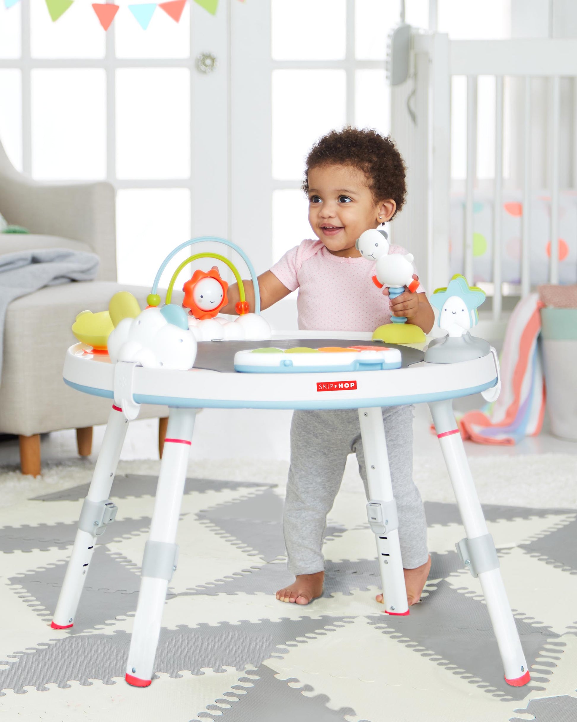 SKIP HOP SILVER LINING CLOUD BABY'S VIEW ACTIVITY CENTER