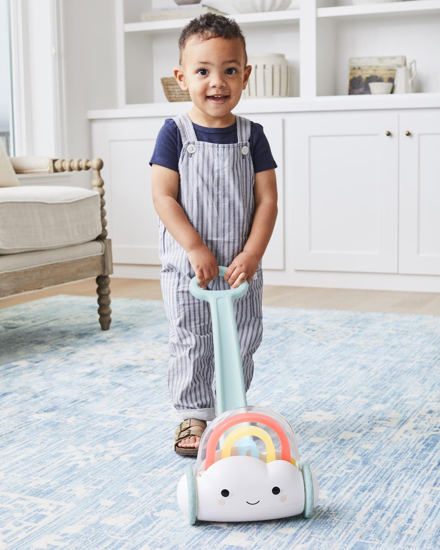 SKIPHOP SILVER LINING CLOUD RAINBOW PUSH TOY - baby enRoute