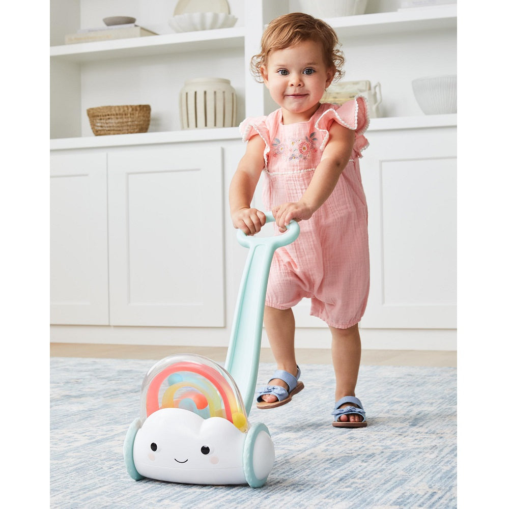SKIP HOP SILVER LINING CLOUD RAINBOW PUSH TOY
