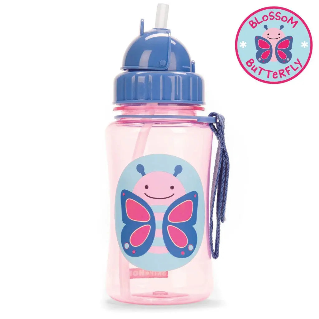SKIP HOP ZOO STRAW BOTTLE - BABY ENROUTE TEST
