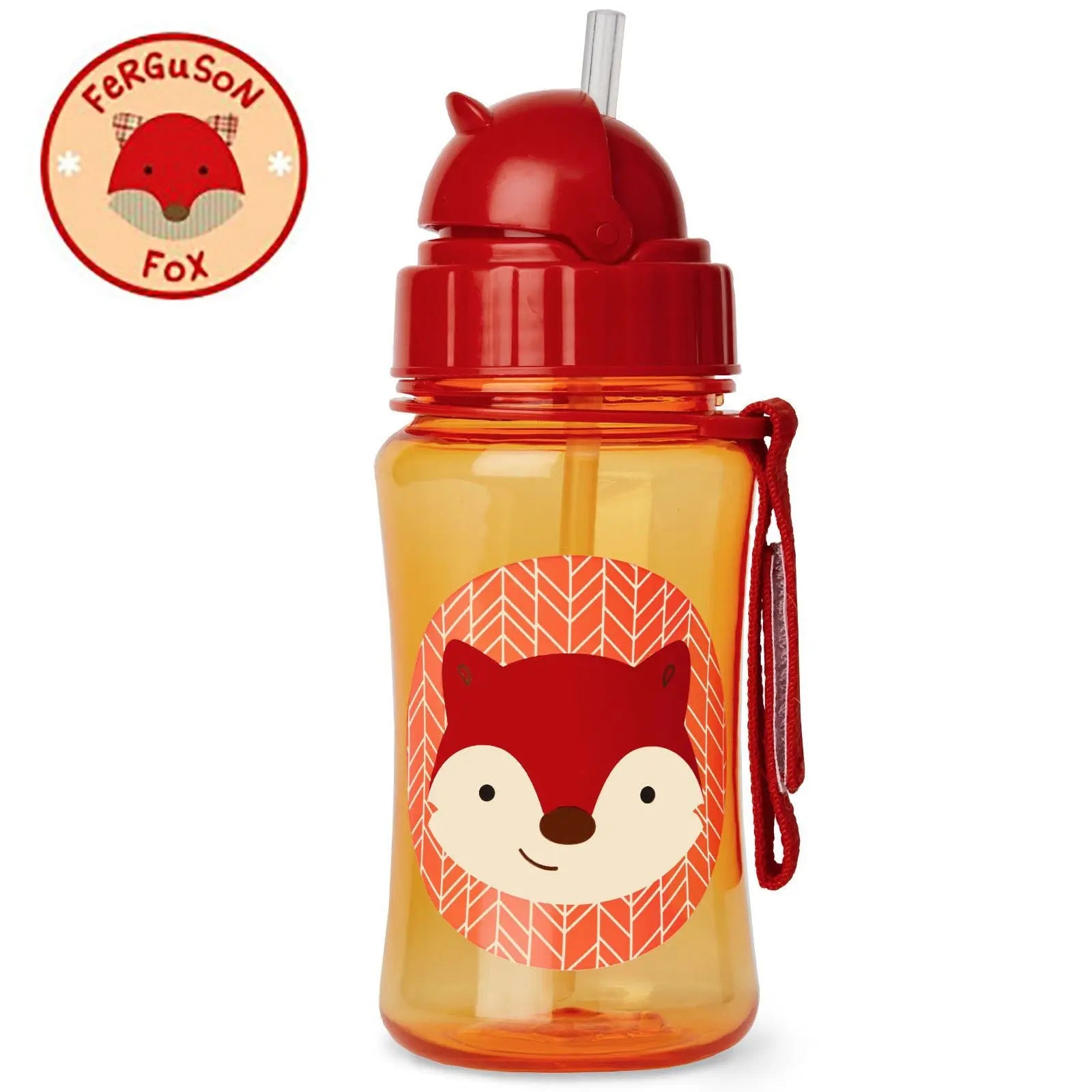 Skip Hop Zoo Straw Bottle