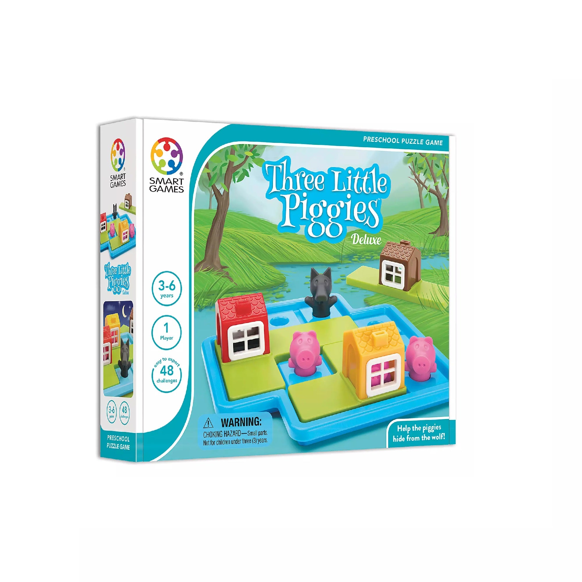 SMART GAMES 3 LITTLE PIGGIES DELUXE