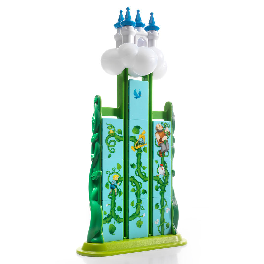 Smart Games Jack & the Beanstalk puzzle tower with green vine panels