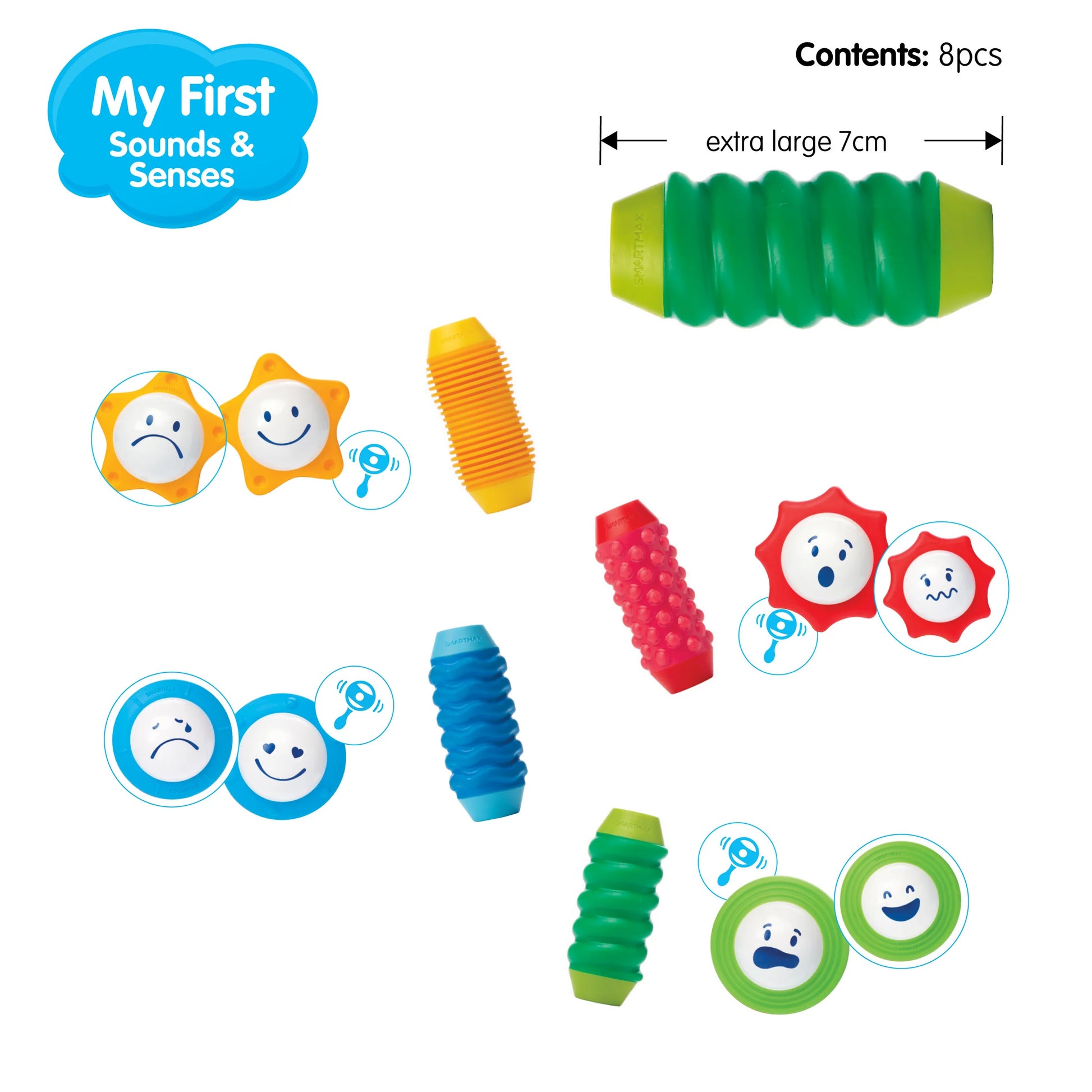 Smartmax My First Sounds And Senses 8pcs