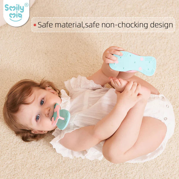 Smily Mia & Dommy Flip Flop Teether Toy Duo Pack