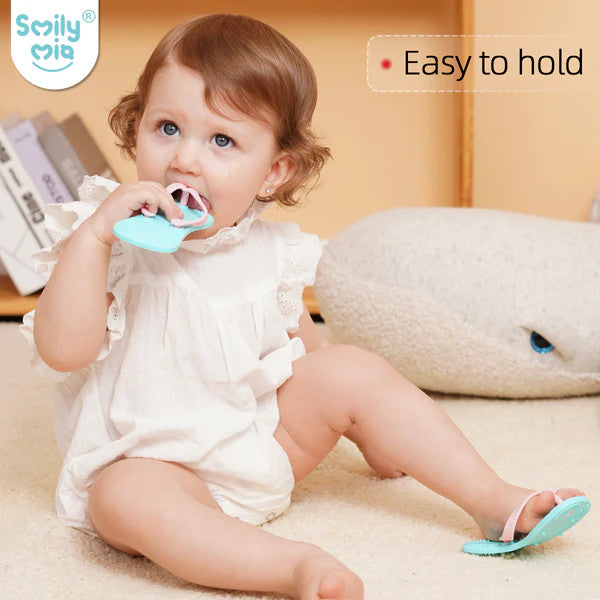 SMILY MIA & DOMMY FLIP FLOP TEETHER TOY DUO PACK - baby enRoute