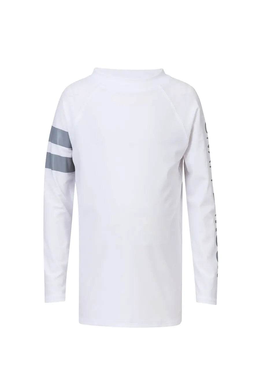 Snapper Rock White Arm Band Long Sleeve Rash Top