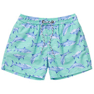 SNAPPER ROCK MINTY SHARK VOLLEY BOARD SHORT