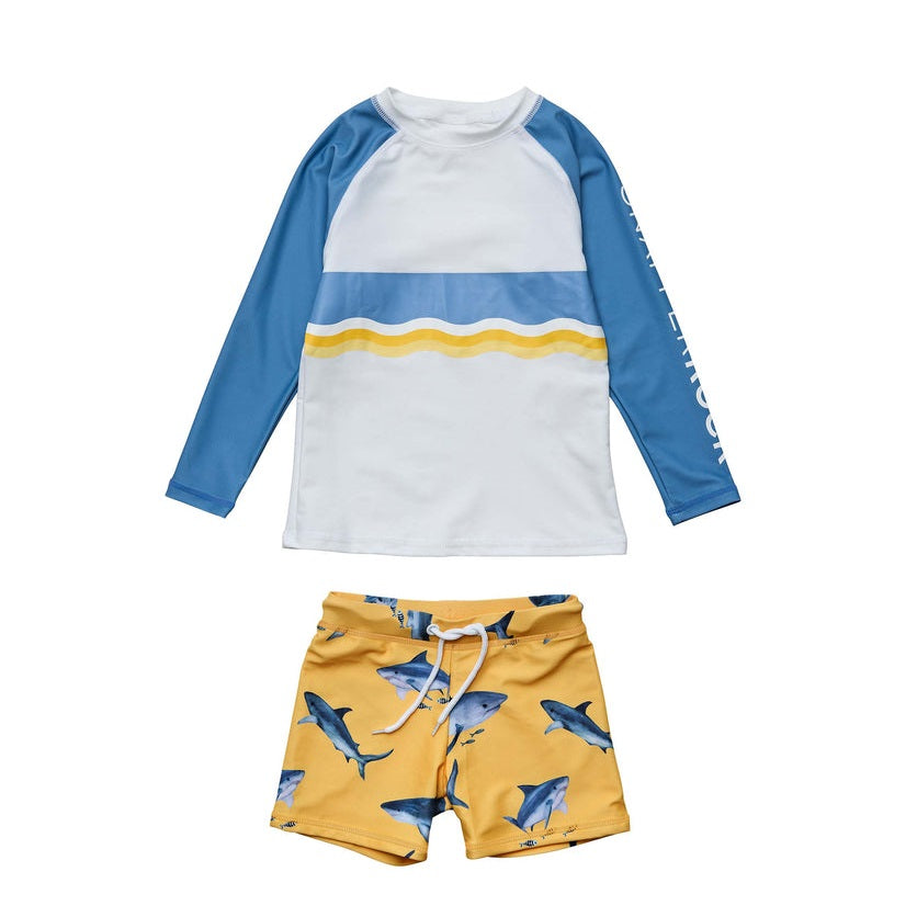 SNAPPER ROCK SUNRISE SHARK BABY SET