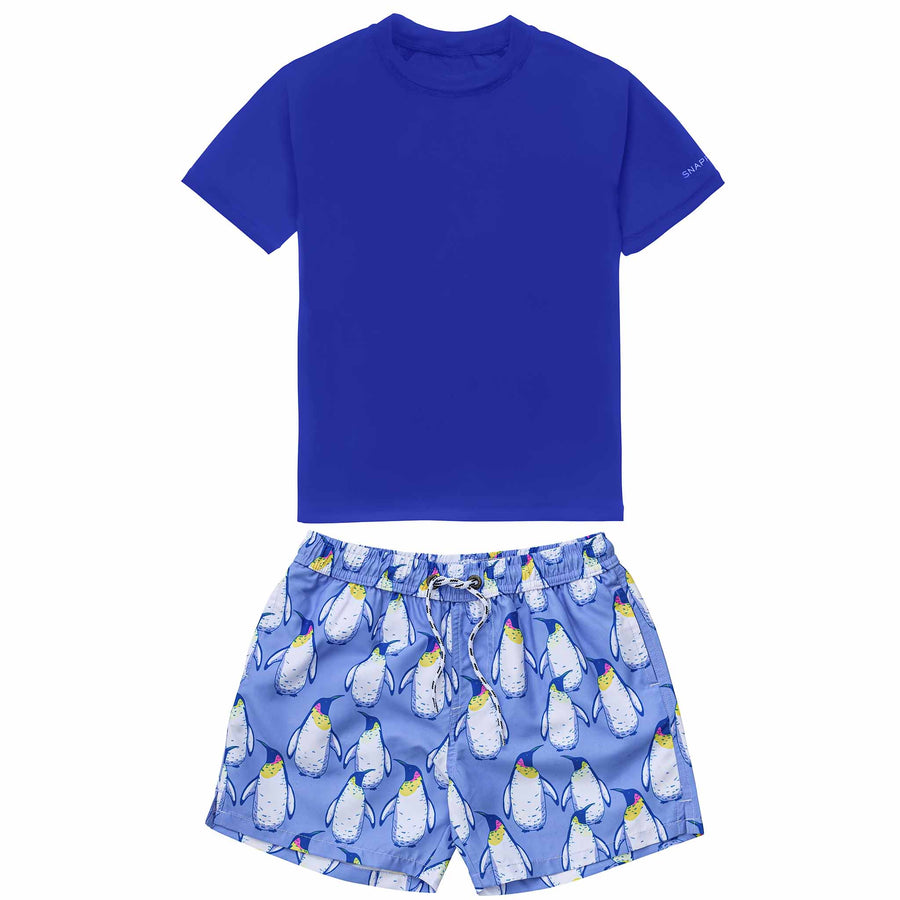 SNAPPER ROCK PENGUIN PATROL SS BABY SET