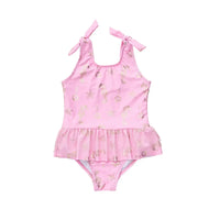 SNAPPER ROCK SEAHORSE SPARKLE SKIRT SWIMSUIT