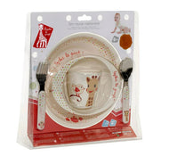 Sophie La Girafe Fresh Touch Mealtime Set Kiwi