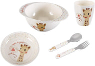 Sophie La Girafe Fresh Touch Mealtime Set Kiwi