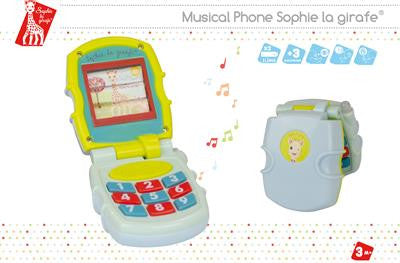 SOPHIE LA GIRAFE FRESH TOUCH MUSICAL PHONE - baby enRoute