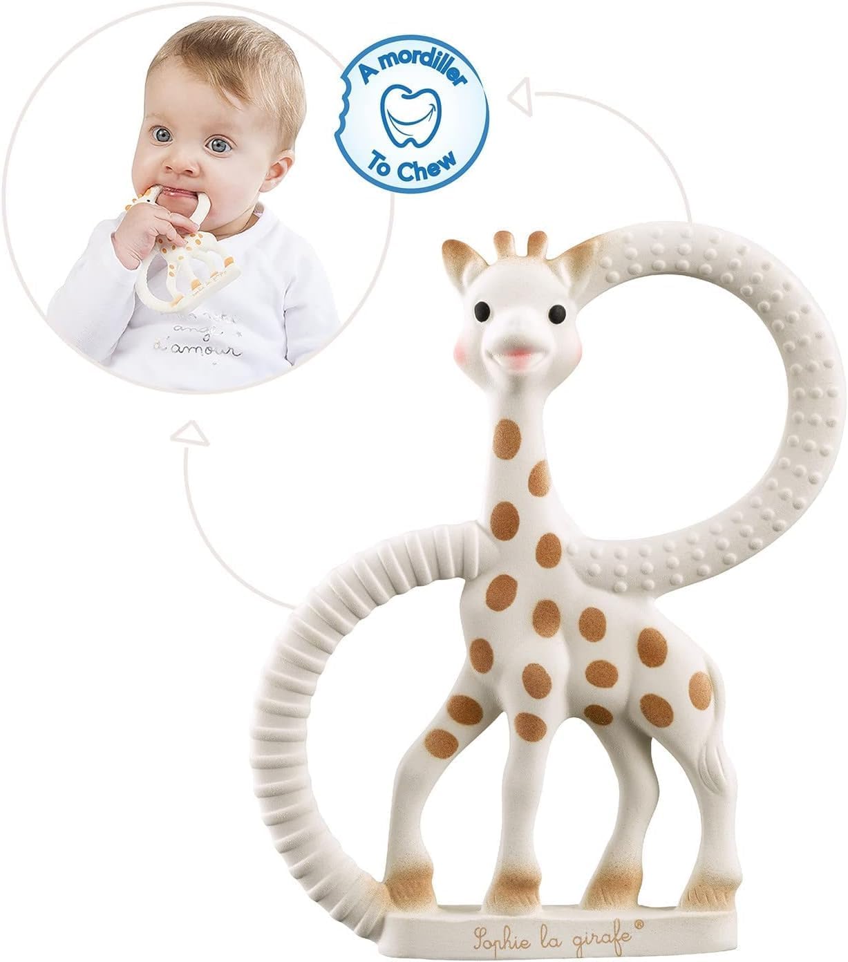SOPHIE LA GIRAFE TEETHING RING - baby enRoute
