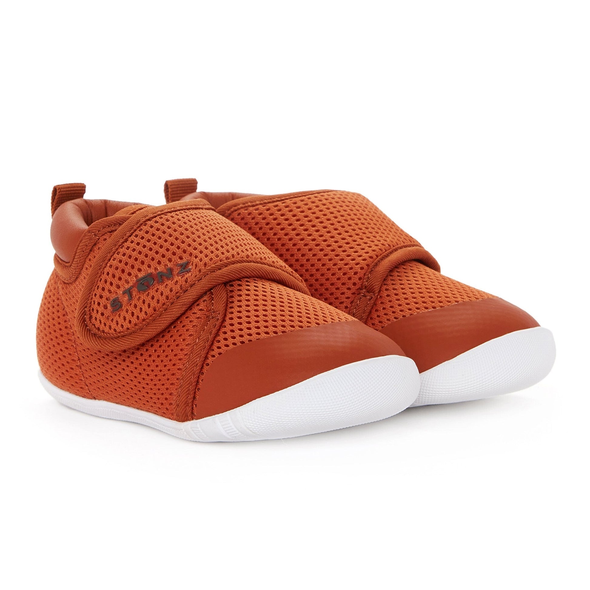 STONZ CRUISER ORIGINAL BREATHABLE BABY SHOE WITH FLEXIBLE SOLE CINNAMON
