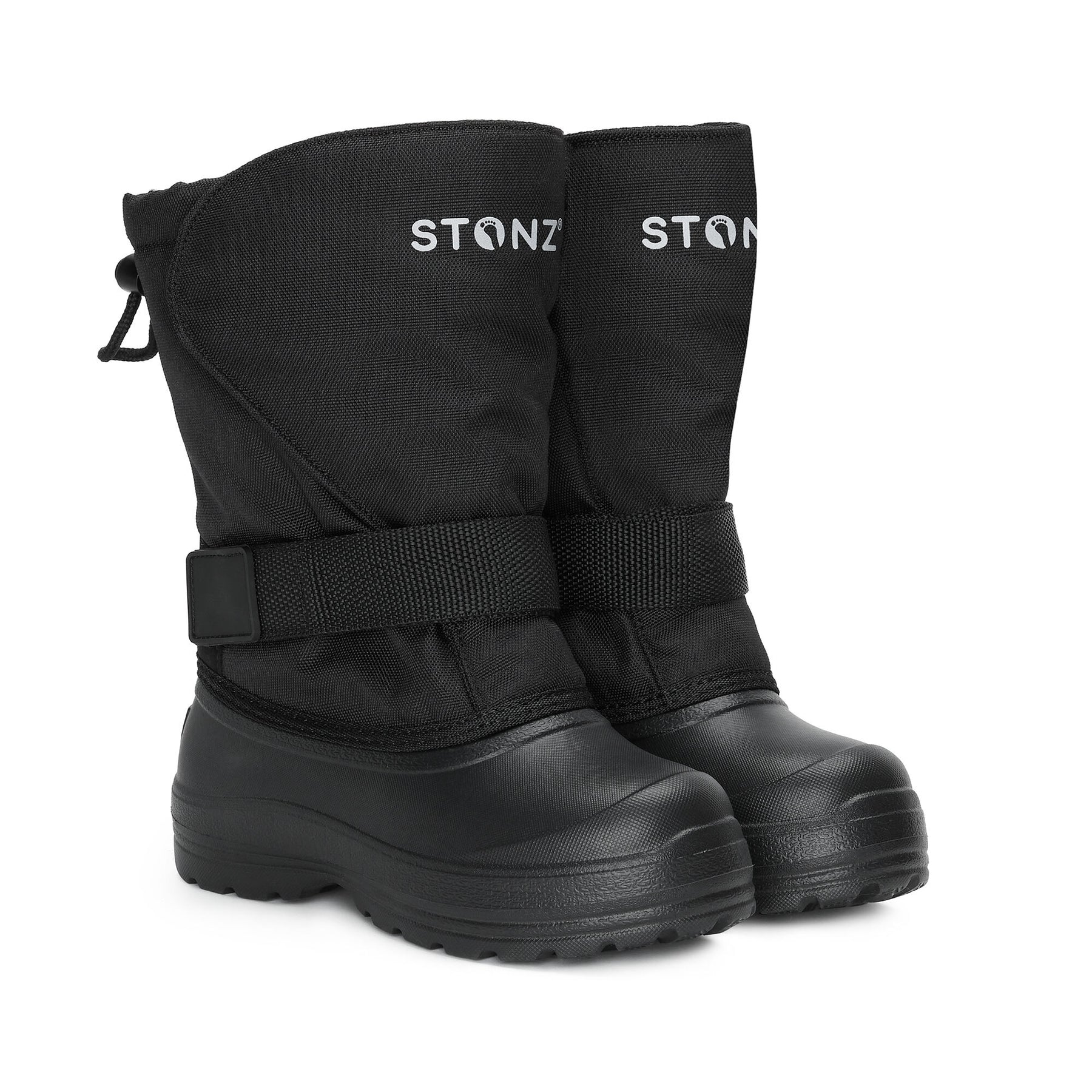 STONZ TREK KIDS SNOW BOOTS BLACK