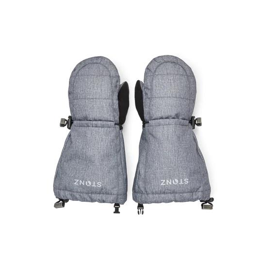 STONZ KIDS MITTS-HEATHER GREY