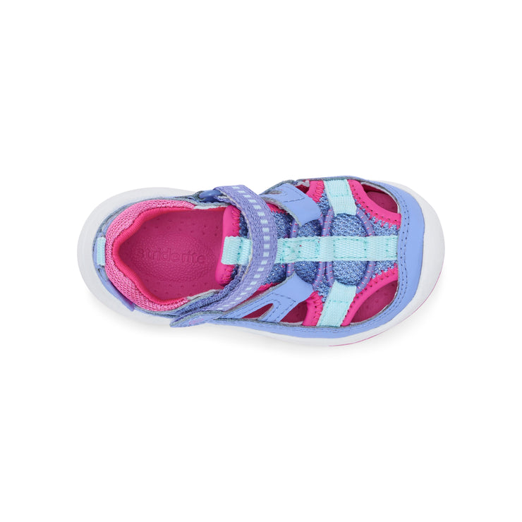 STRIDE RITE STRECH WADE SNEAKER SANDAL LITTLE KIDSPER PERIWINKLE
