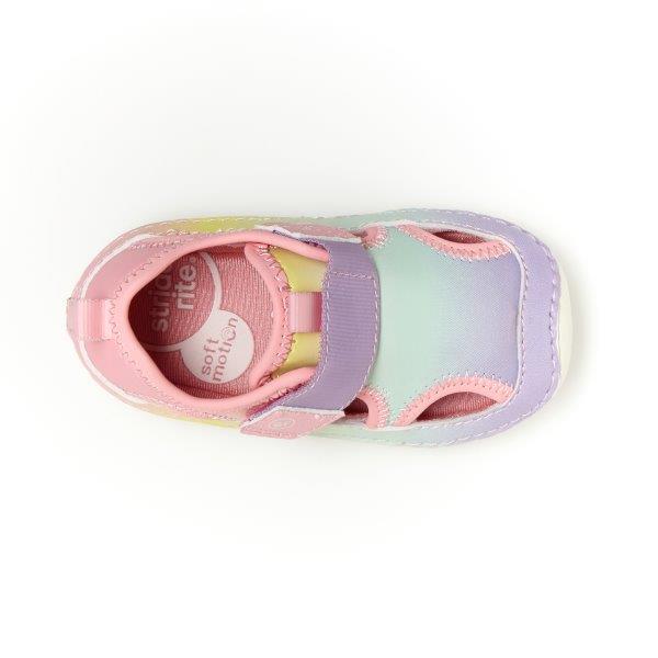 STRIDE RITE SPLASH RAINBOW INFANT/TODDLER SANDALS